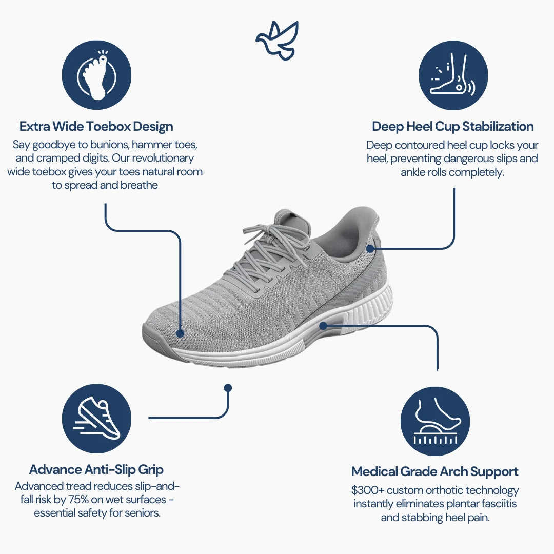 KnitOrtho Hands-Free Shoes Unisex