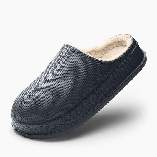 OrthoCushion Slides with Fur - Cloud Slides