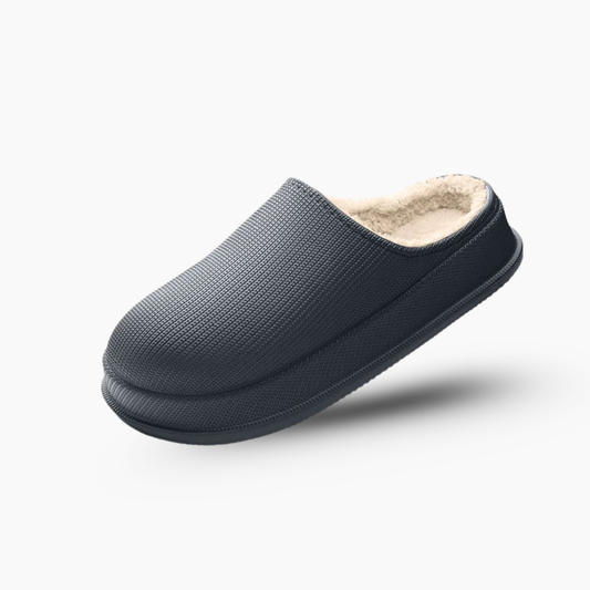 OrthoCushion Slides with Fur - Cloud Slides